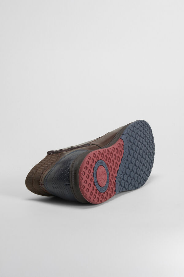 Comfeet Botín plano Shock Absorber COMFEET Marrón oscuro