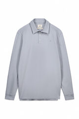 OOTO Polo de mão longa Cinzento