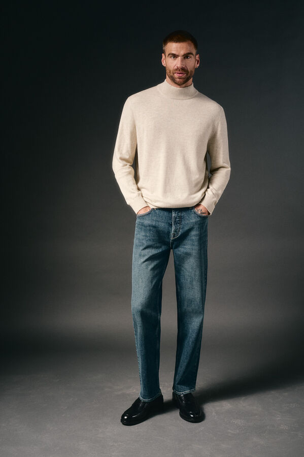 OOTO Pantalón vaquero straight fit Azul