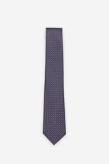 Cortefiel Natural silk tie Navy