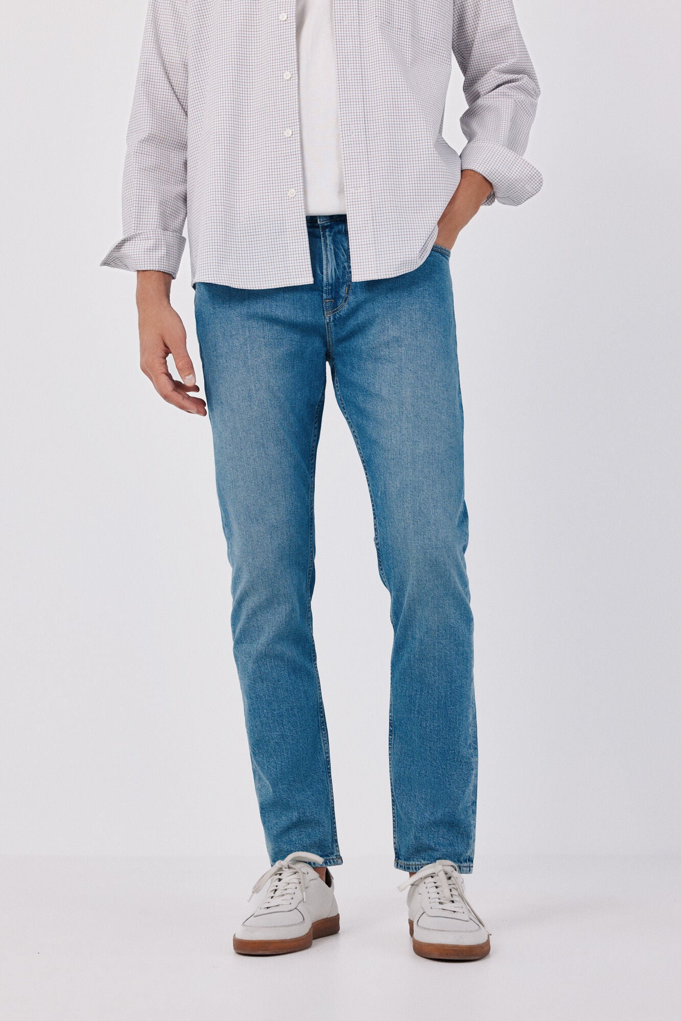Cortefiel Cal&ccedil;as jeans leves slim