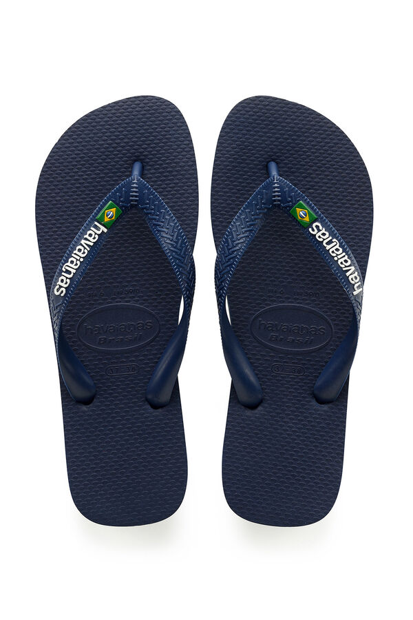 Havaianas Chancla Brasil logo Azul