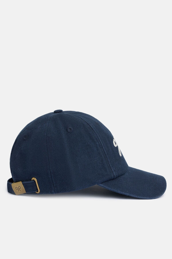 Cortefiel Washed whistle cap Navy