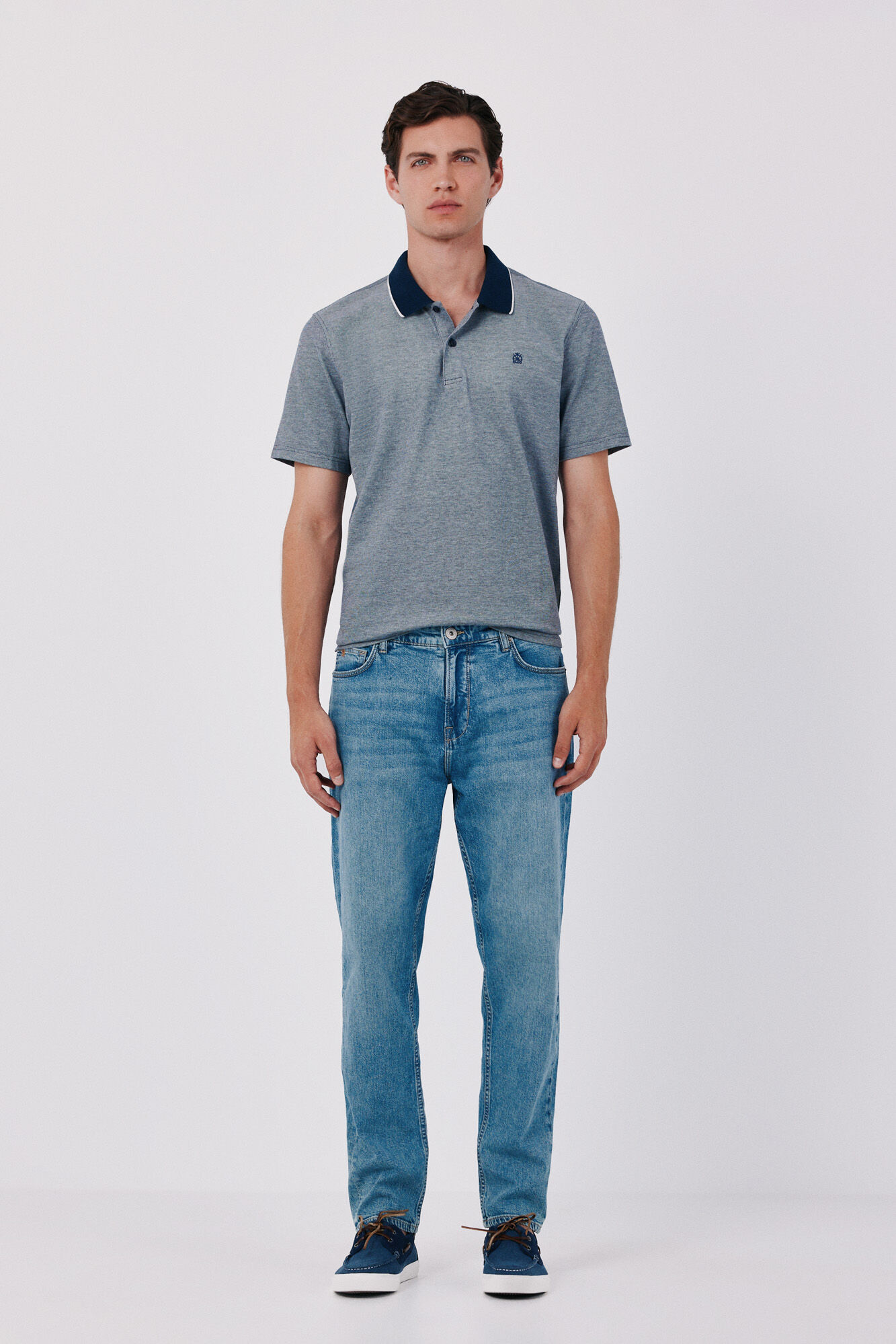 Cortefiel Polo oxford piqu&eacute;