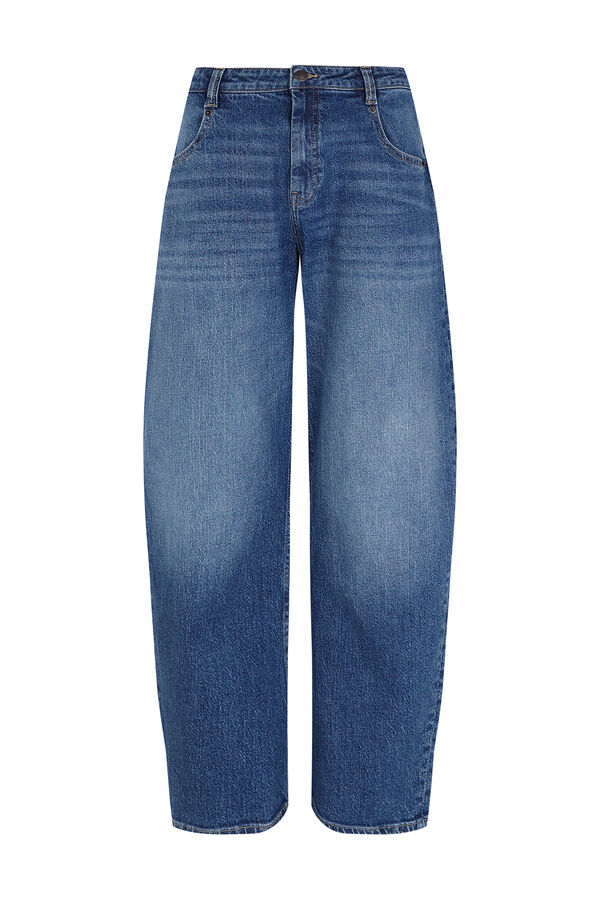 Cortefiel Barrel jeans Blue