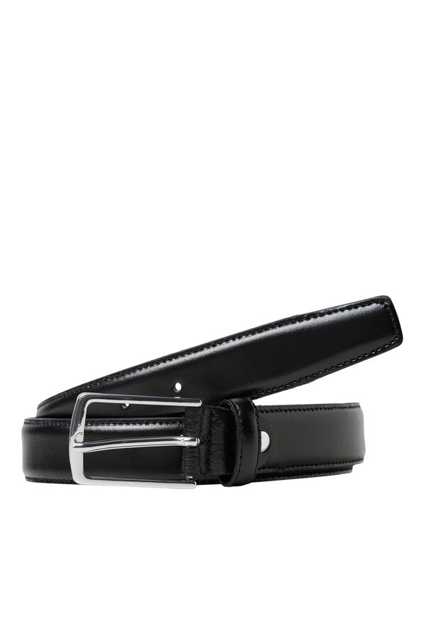 Jack & Jones Cinto pele Preto