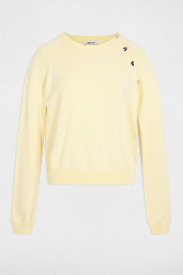 Morgan Camisola fina ajustada Amarelo