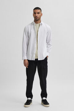 Cortefiel Slim fit shirt White