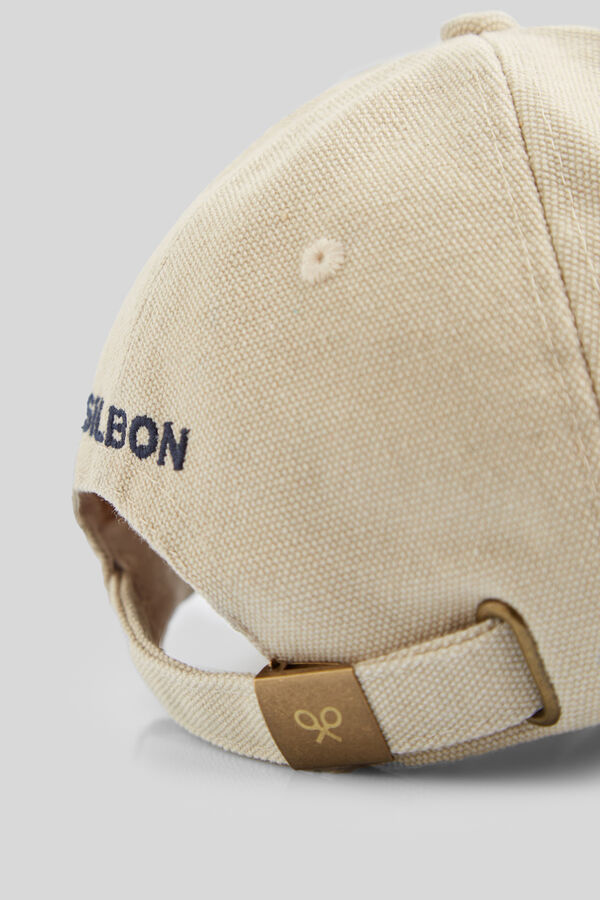 Silbon Gorra silbon beige logo corporativo Beige