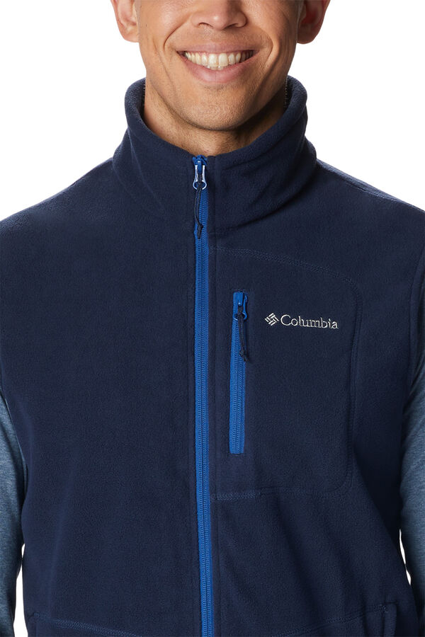 Columbia Chaleco de forro polar Columbia Fast Trek&trade; para hombre Azul