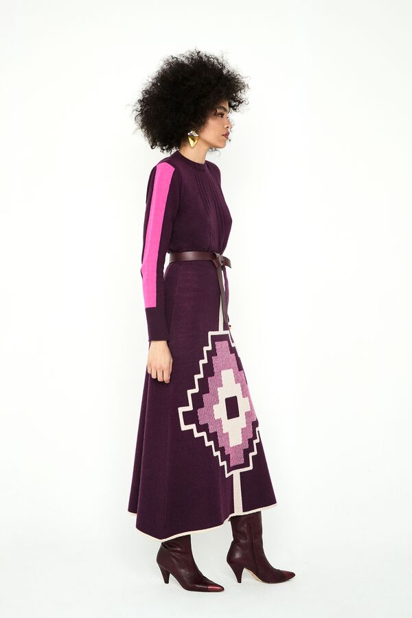 Panambi Julia high-waisted skirt Fuchsia