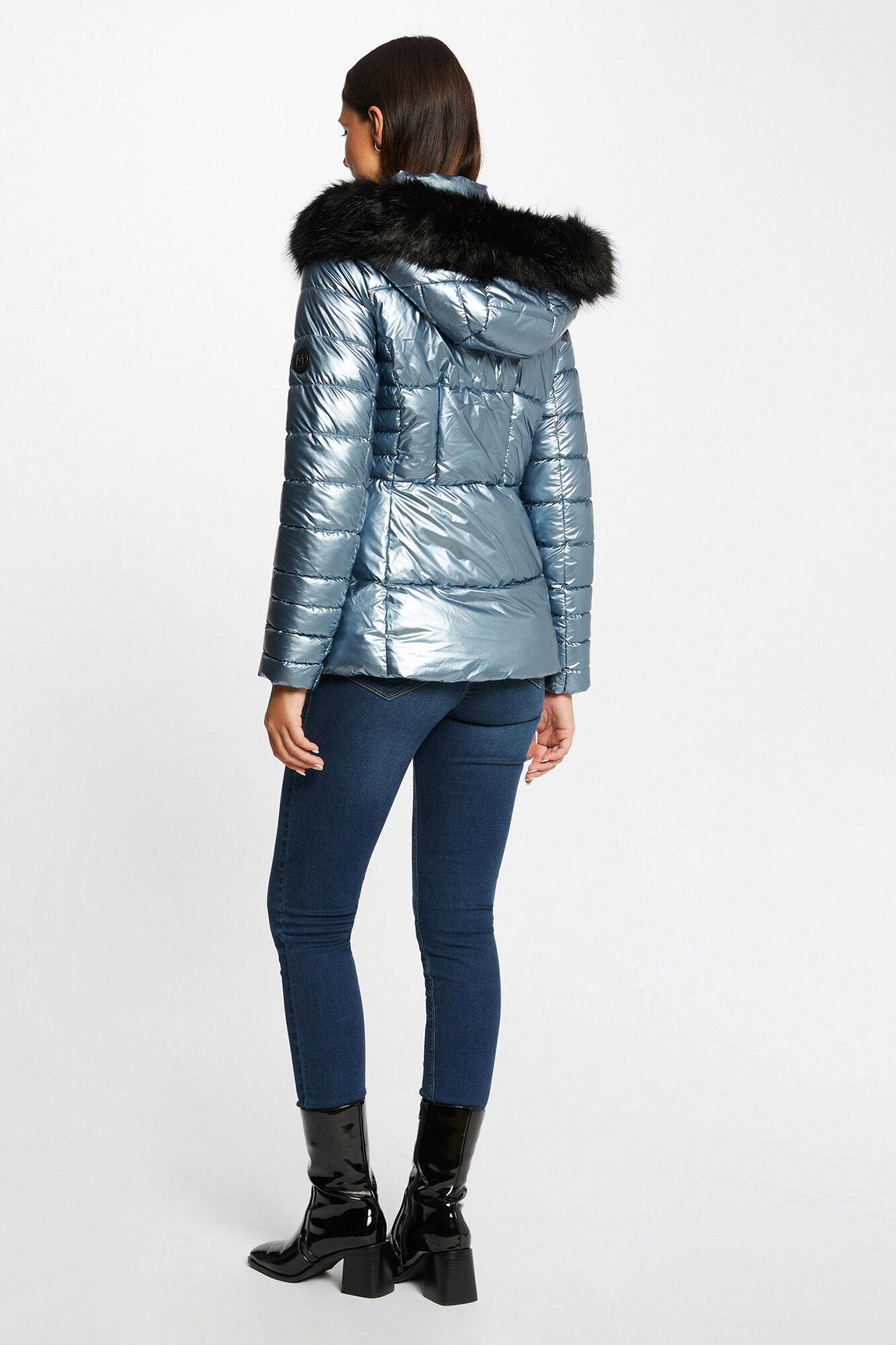 Tailored puffer hotsell jacket