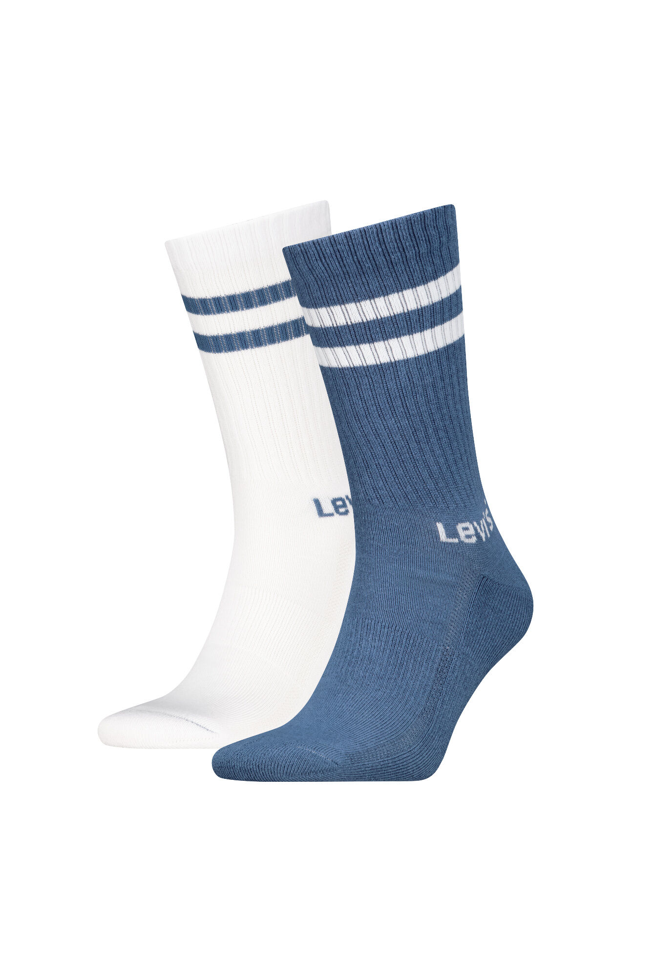 Levi's Meias de cano m&eacute;dio Levi's&reg; (pack de 2)