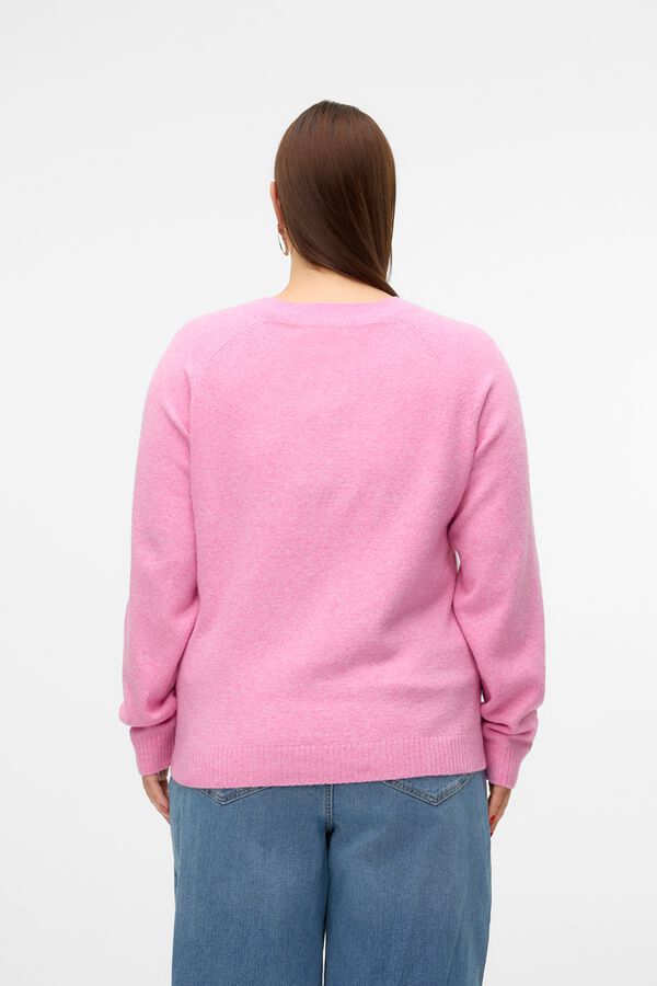 Vero Moda Curve Camisola de malha soft touch Subiu