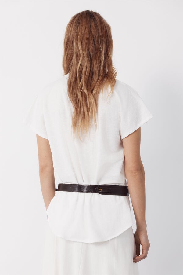 Cortefiel Comfortable blouse White