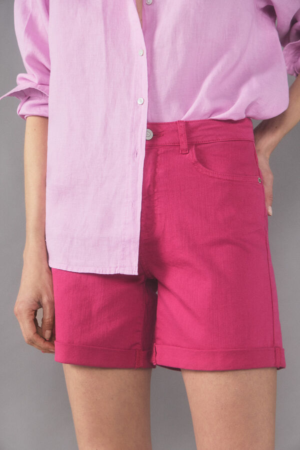 Cortefiel Essential coloured shorts Maroon