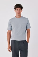 Cortefiel Basic T-shirt Grey