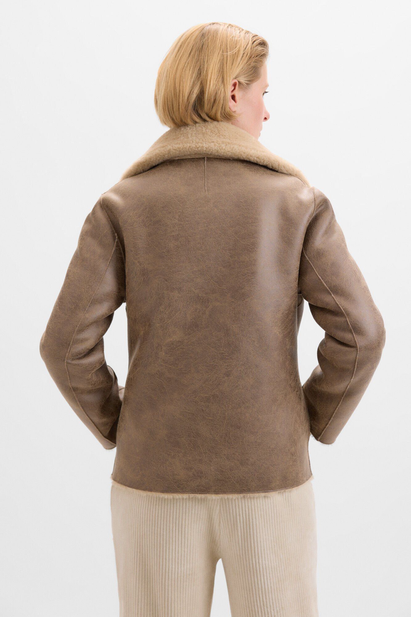 Reversible double-sided jacket | Women's jackets | Cortefiel