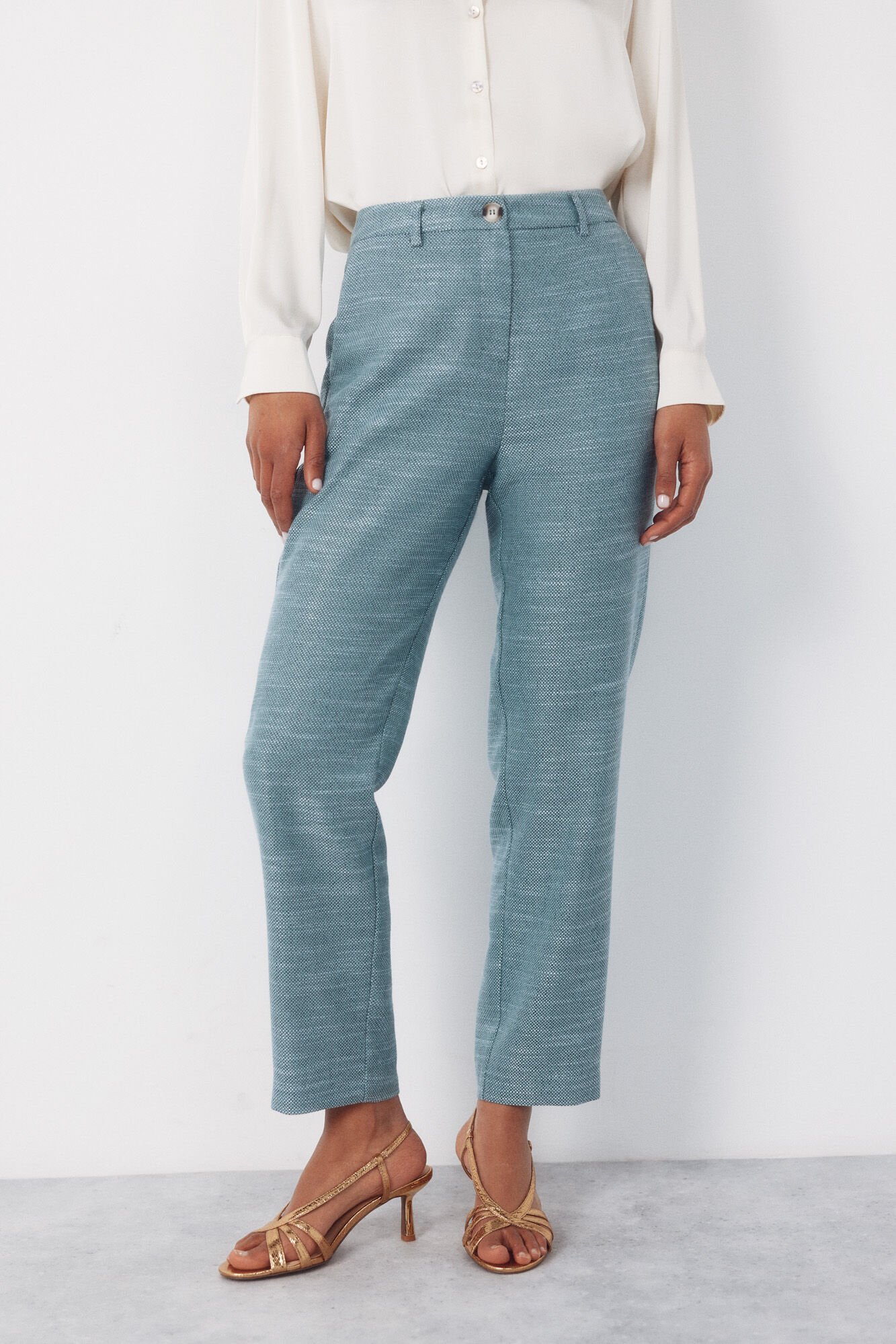 Cortefiel Cal&ccedil;as de corte justo