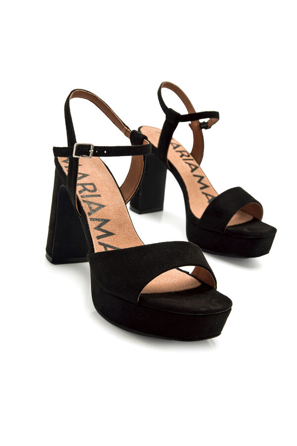 Maria Mare High-heeled sandal Black