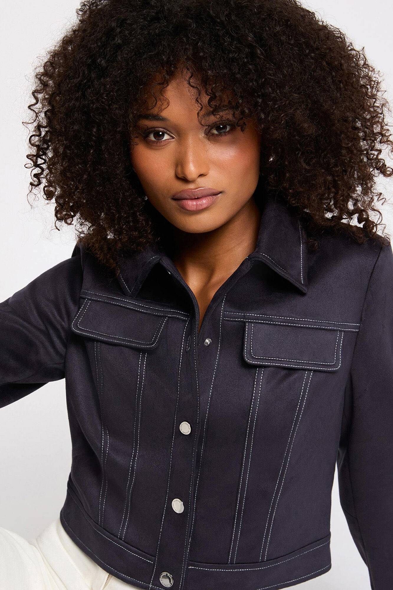 Morgan Suede short jacket