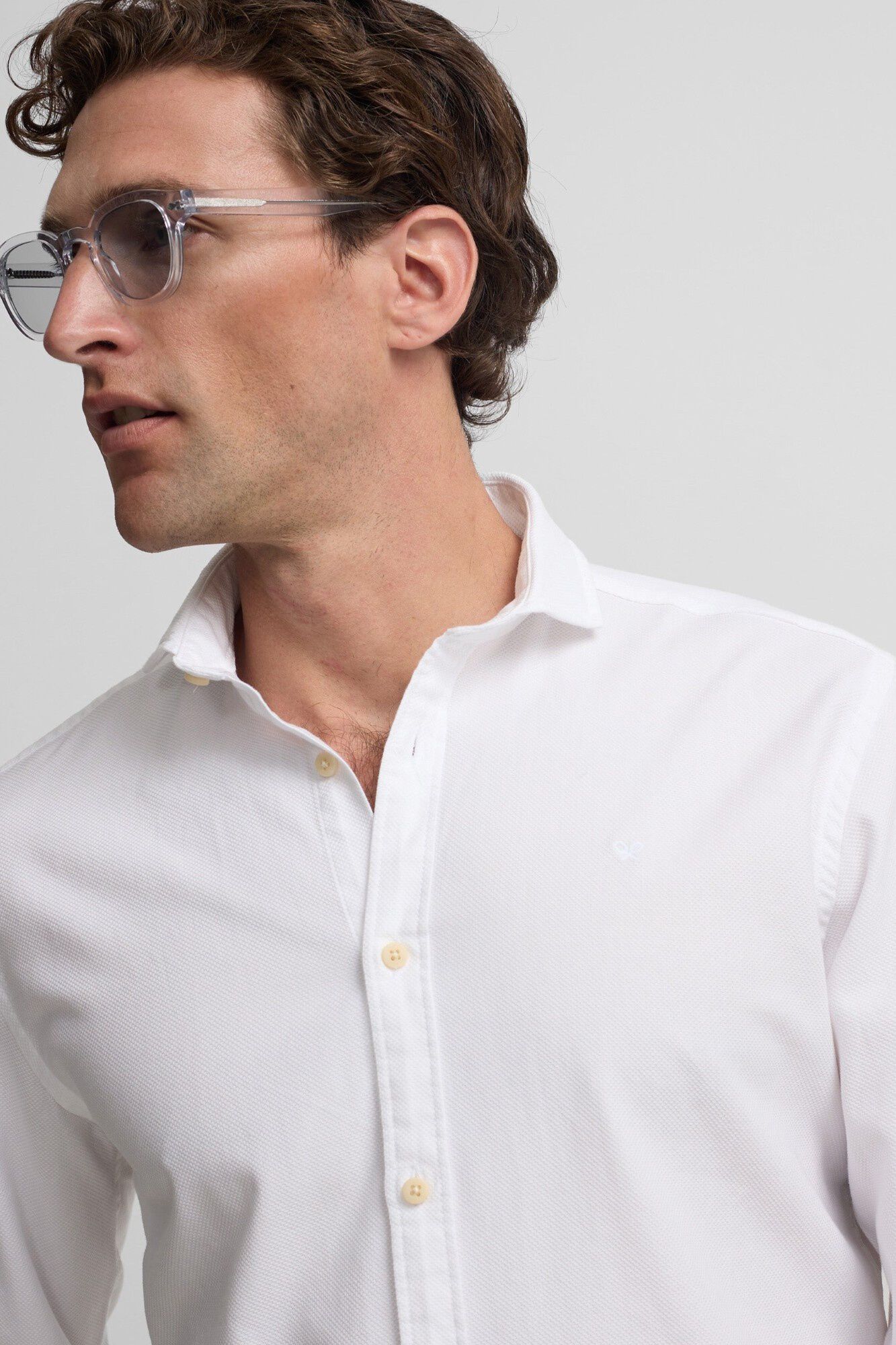 Silbon Sport structured logo shirt