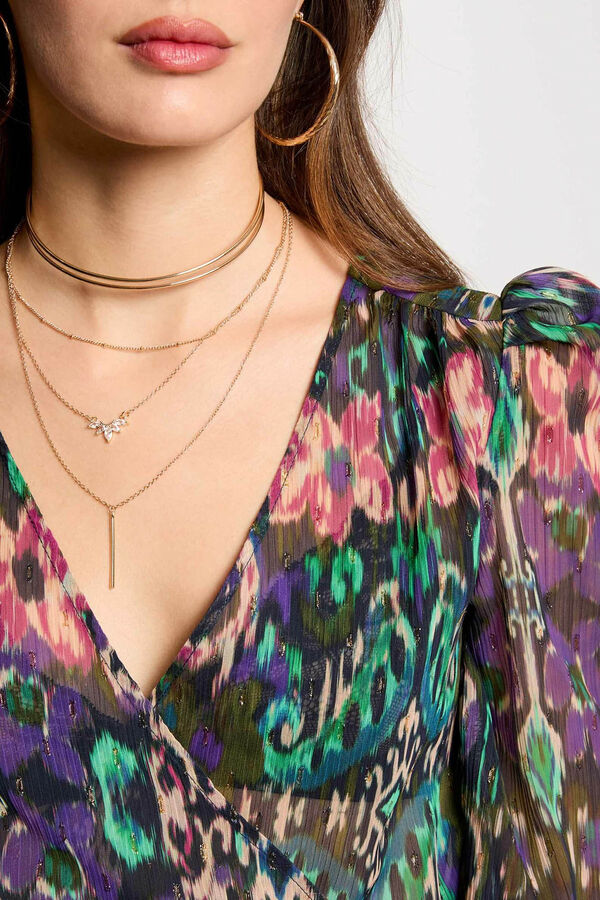 Morgan Blusa manga comprida Multicolorido