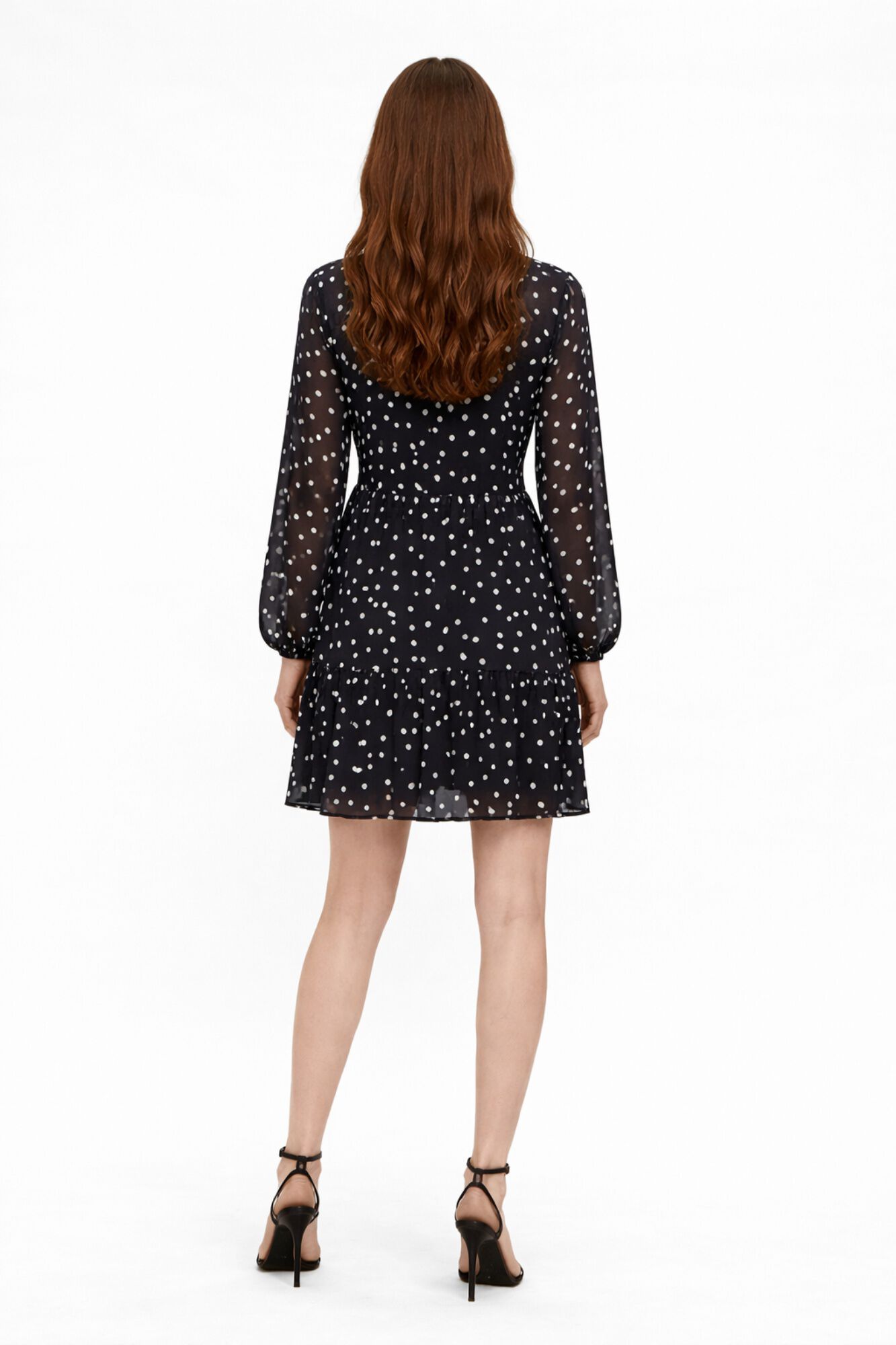 Object Short dress chiffon print