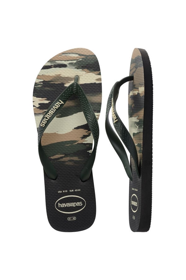 Havaianas Sand&aacute;lia Top Camu Verde