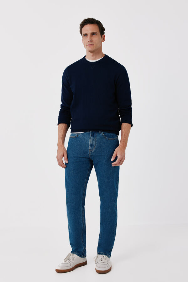 Cortefiel Regular fit jeans Blue