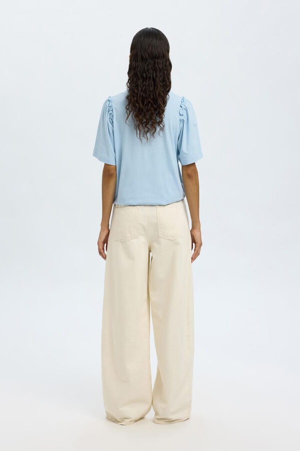 Selected Femme Short-sleeved T-shirt  Blue