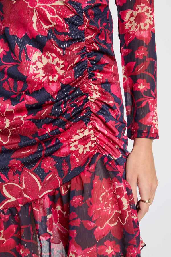 Morgan Vestido corto estampado Multicolor