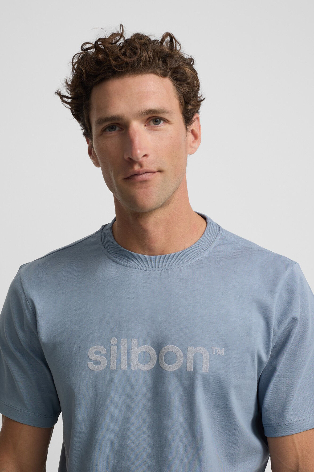 Silbon T-shirt Silbon com flock