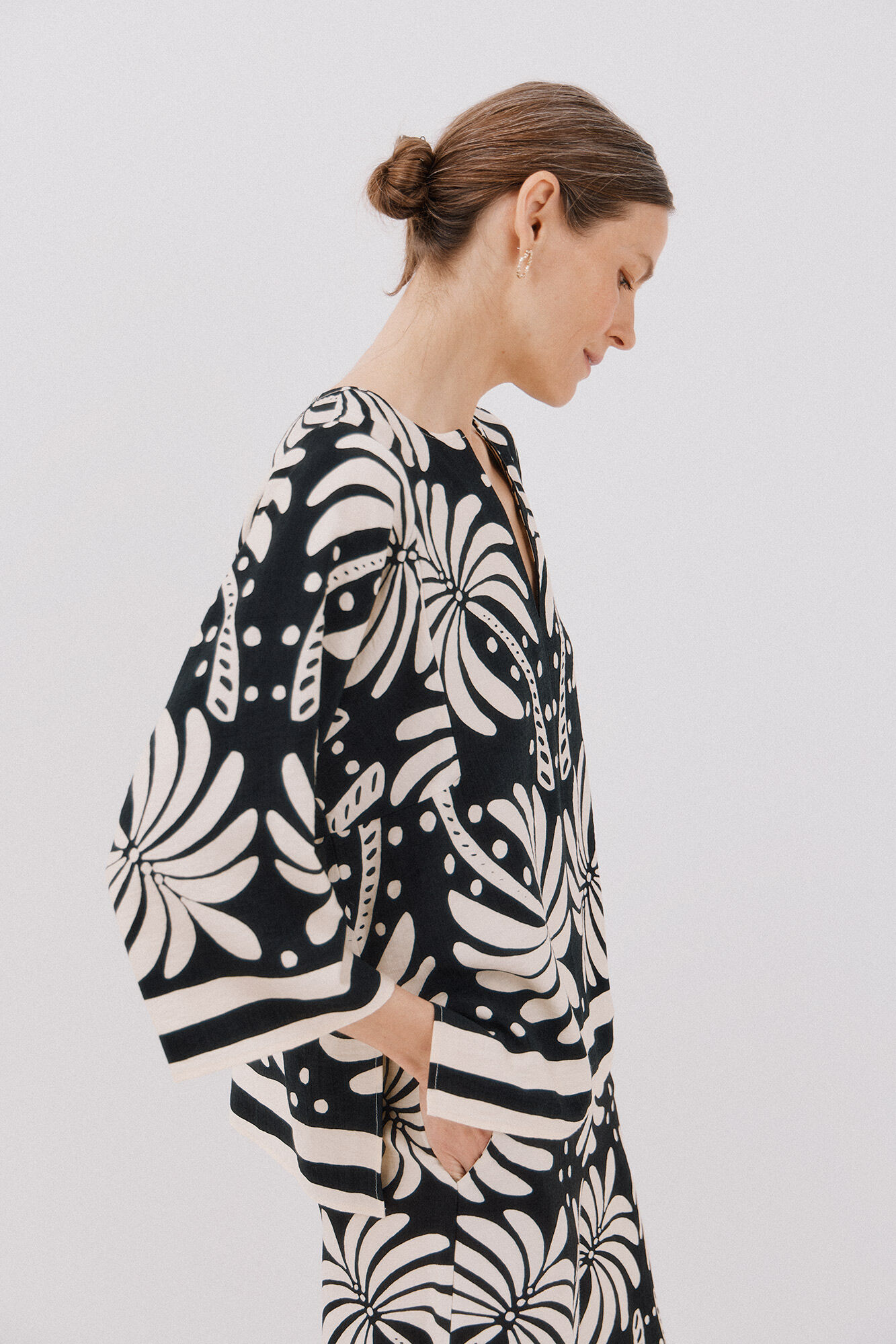 Cortefiel Printed blouse