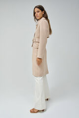 Salsa Jeans Single-breasted trench coat Beige