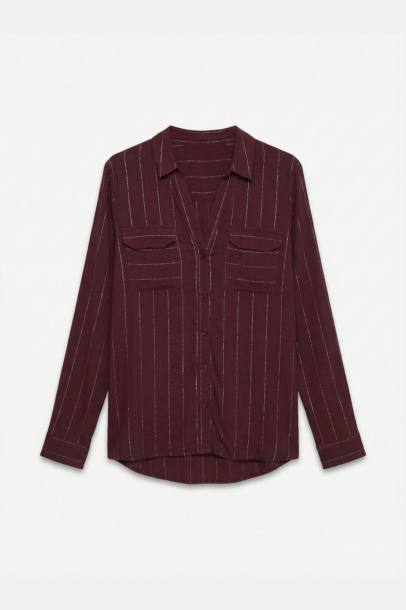 Vero Moda Fluid shirt with metallic stripes