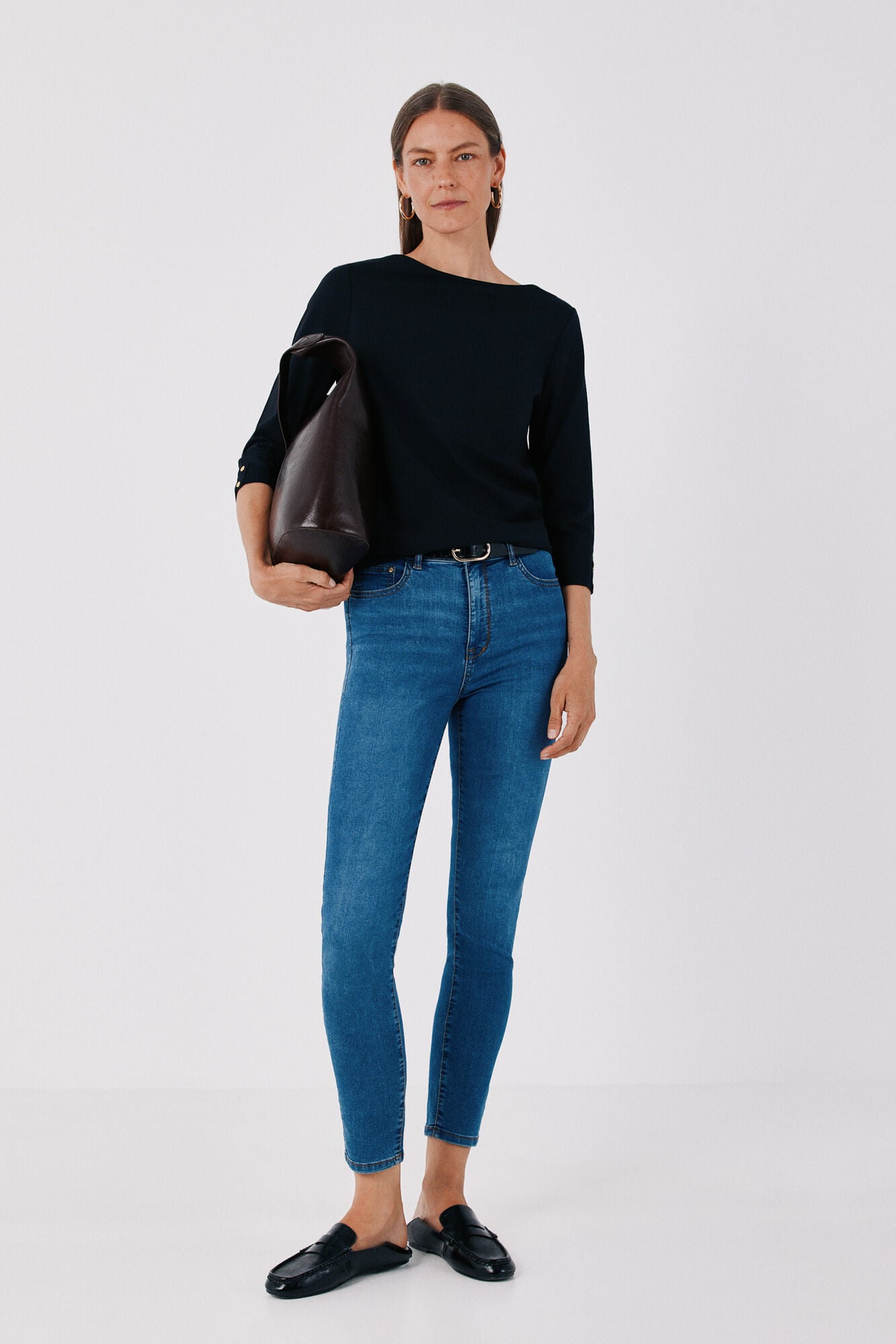 Cortefiel Boat neck T-shirt