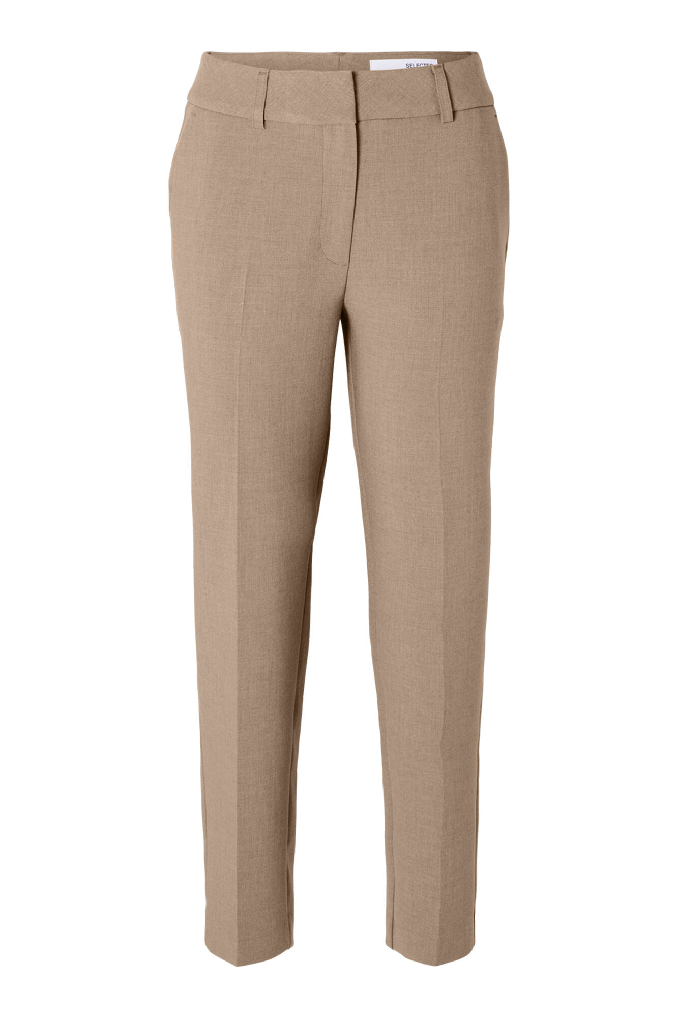 Womens Brown High Waisted Trousers | NA-KD
