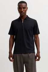 Jack & Jones Polo interlock regular fit Preto