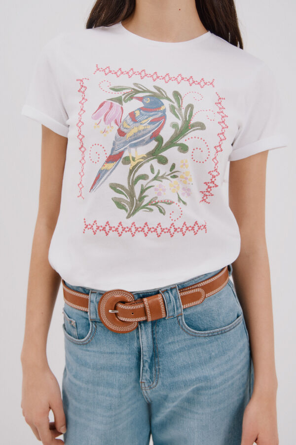 Cortefiel T-shirt estampada Impressão