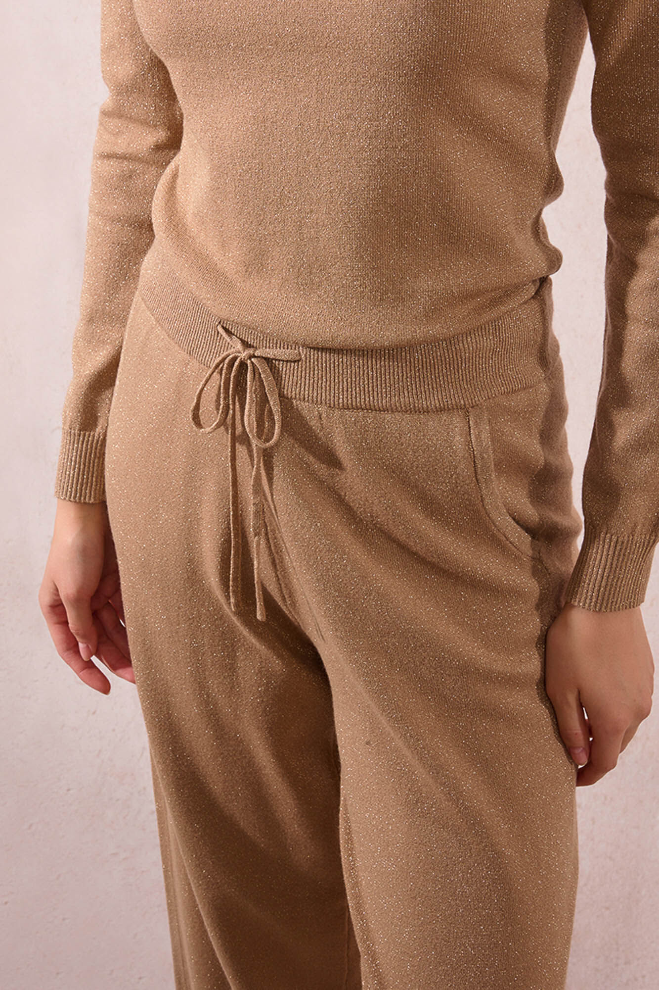 Molly Bracken Cal&ccedil;a compridas com cintura alta