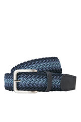 Jack & Jones Cinto entran&ccedil;ado fivela cl&aacute;ssica Azul