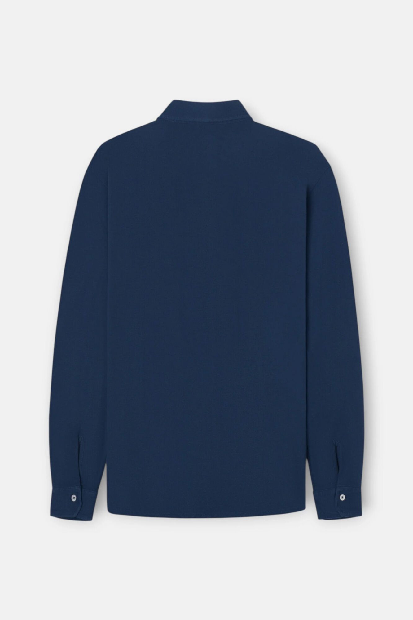 Silbon Chevron long sleeve polo shirt