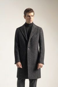 PuroEGO Sobretudo cinza espiga