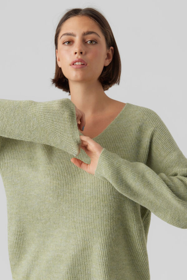 Vero Moda Camisola b&aacute;sica de malha Verde