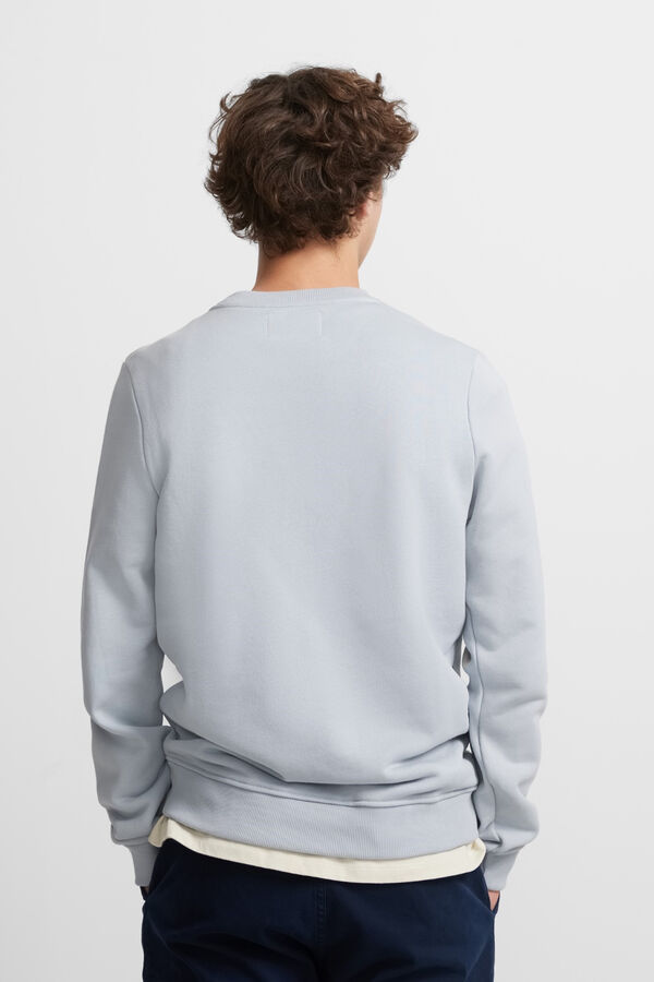 Silbon Sudadera logo raqueta media Azul