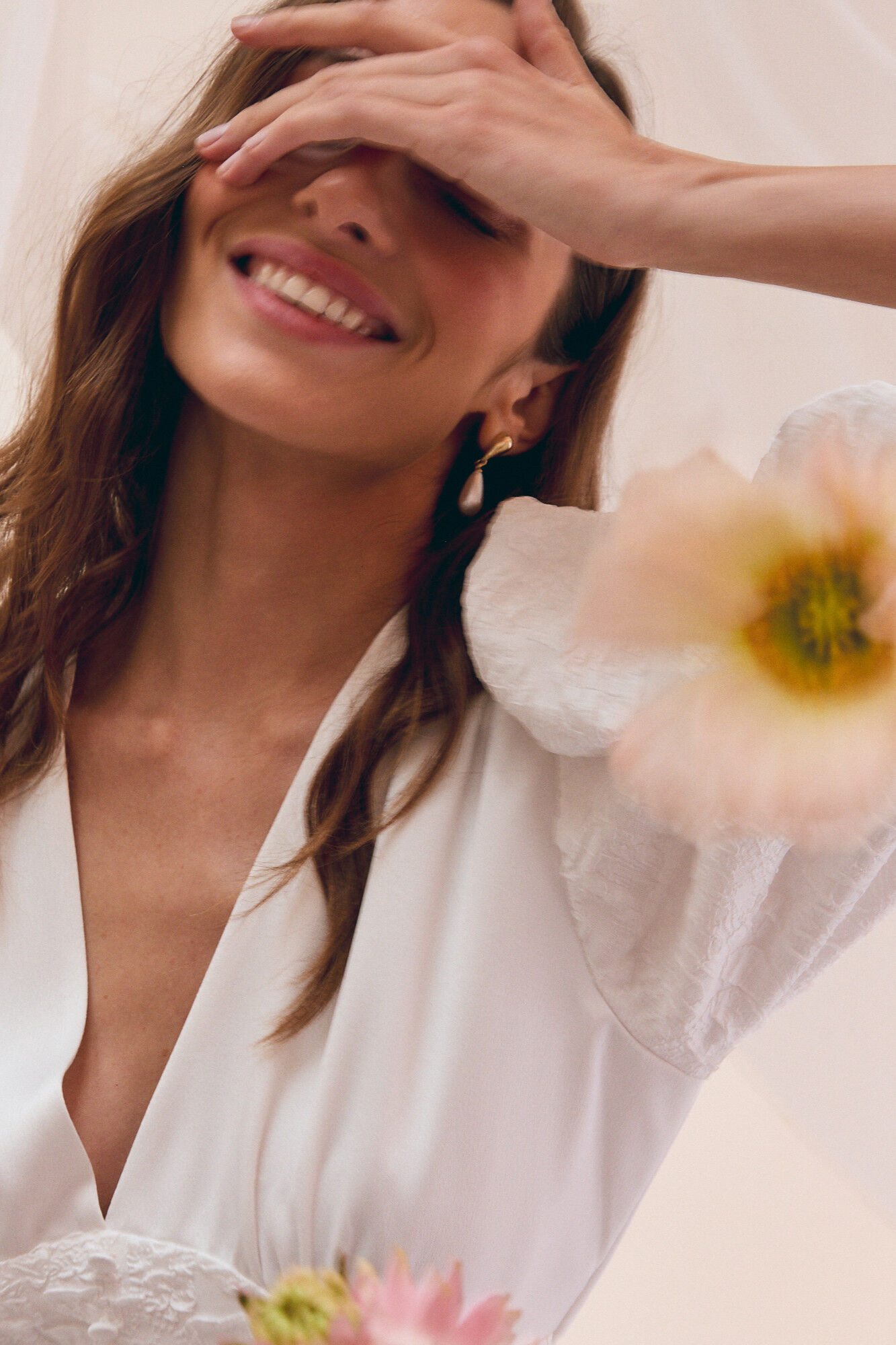 Pol&iacute;n Et Moi Vestido novia Bianca