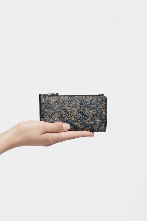 Tous Flat Kaos Icon Wallet Black