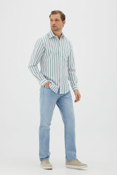 Cortefiel Regular fit jeans Royal blue