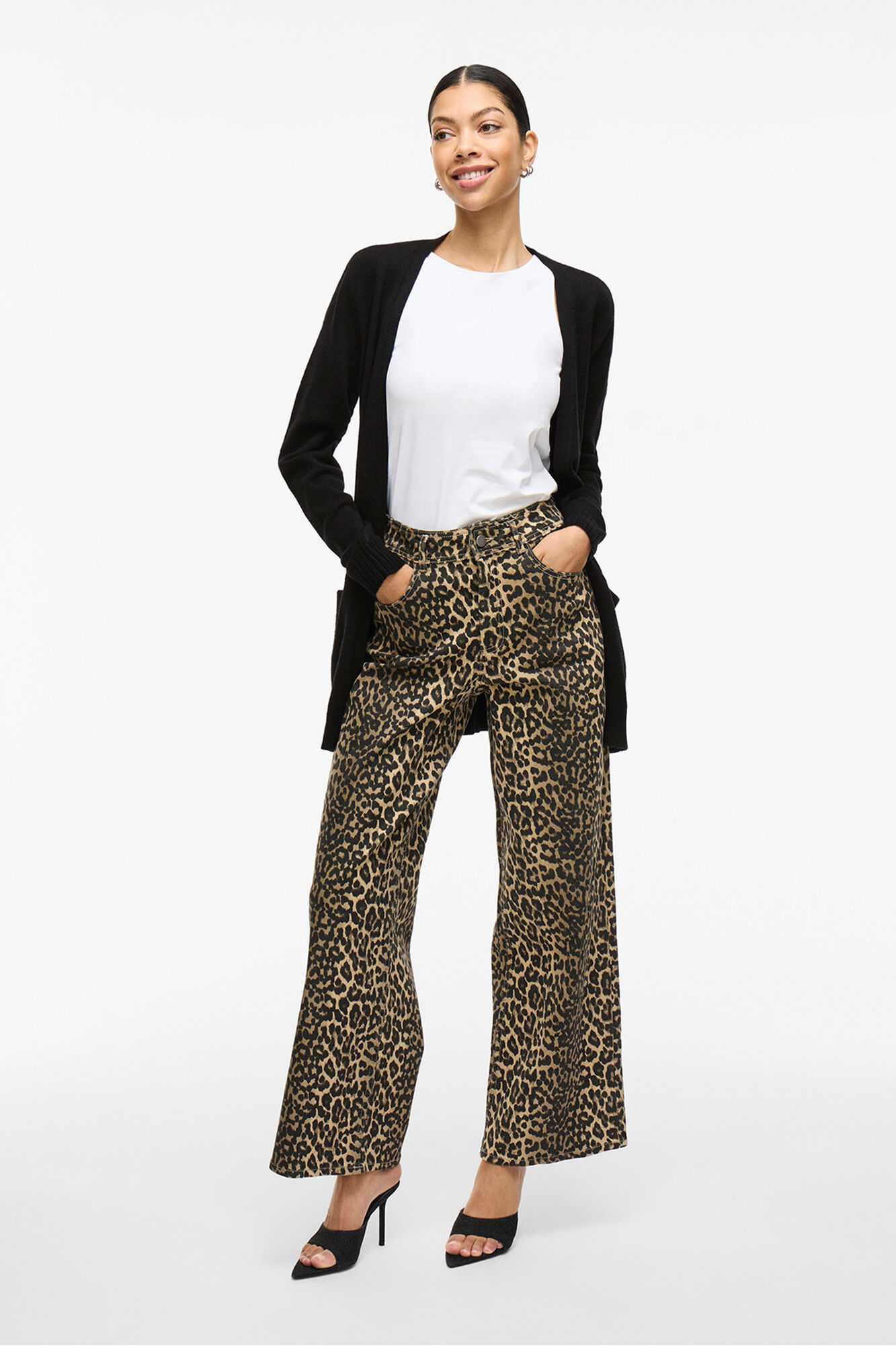 Vila Viscose knit cardigan